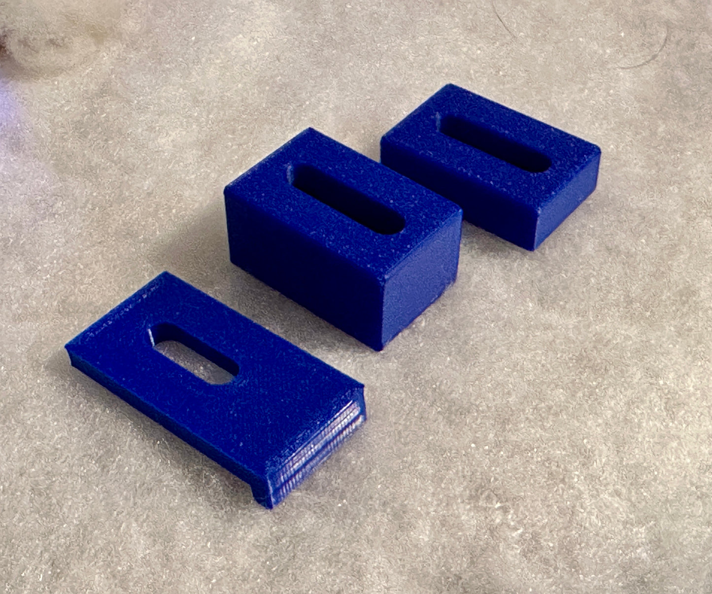 Digital Download for Hold Down and Head Rail Blocks for 3d printing (ROKO Twister Tray)