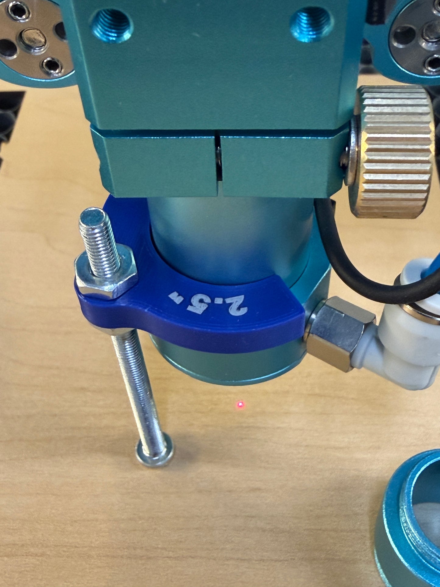 Custom Manual Focus Gauge for Thunder Nova Plus Laser – Adjustable Laser Focus Tool for 2.5" & 4" Lens Tubes
